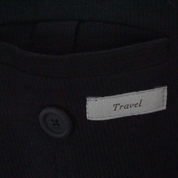 Canali 1934 CURRENT Black Edition Travel Black Wool Blend Sport Coat Jacket 42 - Picture 9 of 9